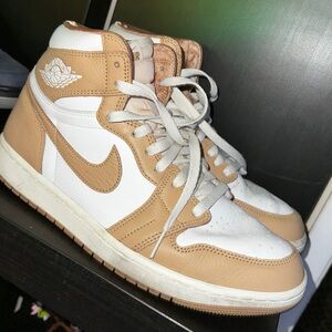 Jordan 1 High Praline size 10.5w/9m. Nike High-Top Sneakers